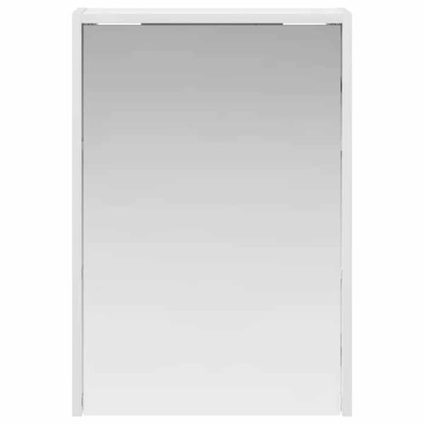 Maison Exclusive - Spegelskåp för badrum Vit 43 x 16 x 62,5 cm