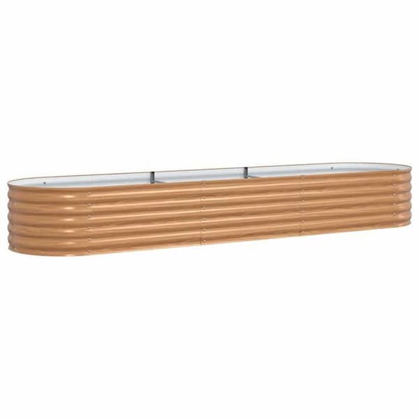 Maison Exclusive - Hög säng Brun 320 x 80 x 44 cm Stål