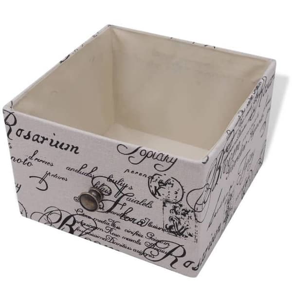 Maison Exclusive - Natbord 2 stk Træ kastanj