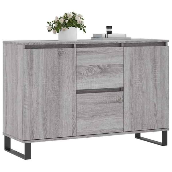 Maison Exclusive - Buffé Sonoma grå 101,5x35x70 cm ingenjörsträ