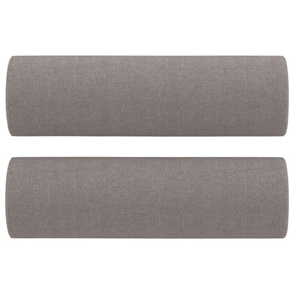 Soffa 2 platser - Maison Exclusive - Taupe - Tyg 100% polyester - Metallram Mol