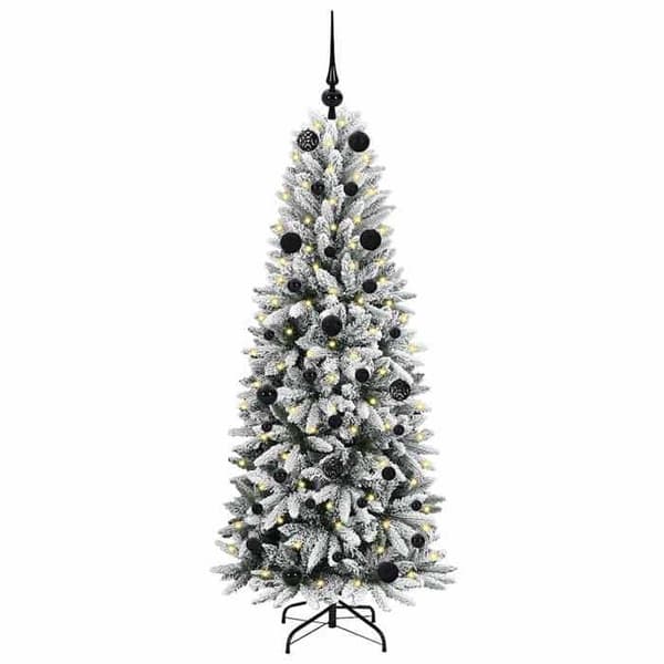Maison Exclusive - Konstgjord Julgran Vit 150 cm Vit