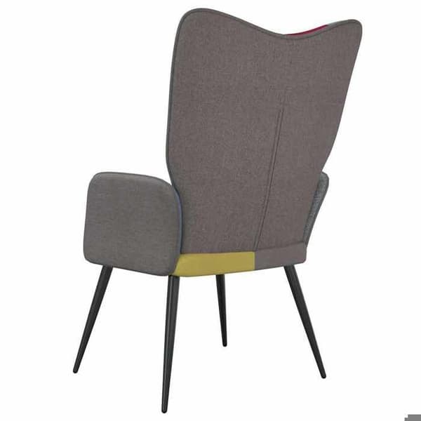 Maison Exclusive - Patchwork-kangas rentoutumistuoli