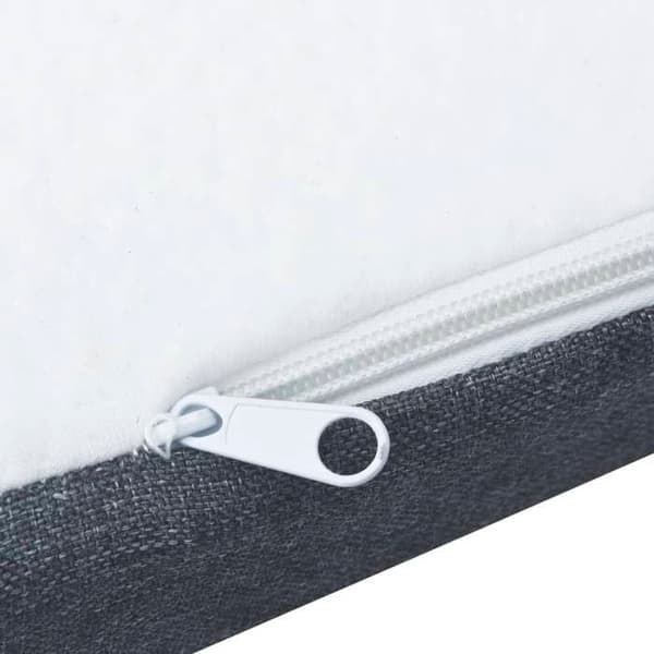 Maison Exclusive - Topmadras til polstret seng 200x200x5 cm medium blød