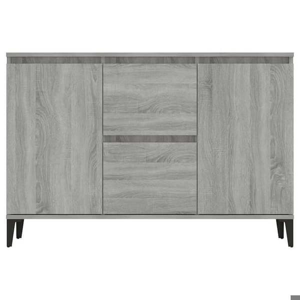 Maison Exclusive - Buffet Sonoma grå 102x35x70 cm Ingenjörsträ