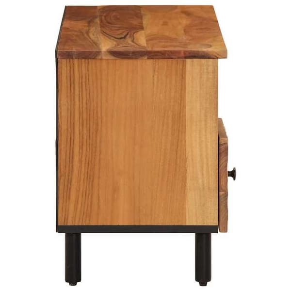Maison Exclusive - TV-møbel 100x33x46 cm i solid akacietræ