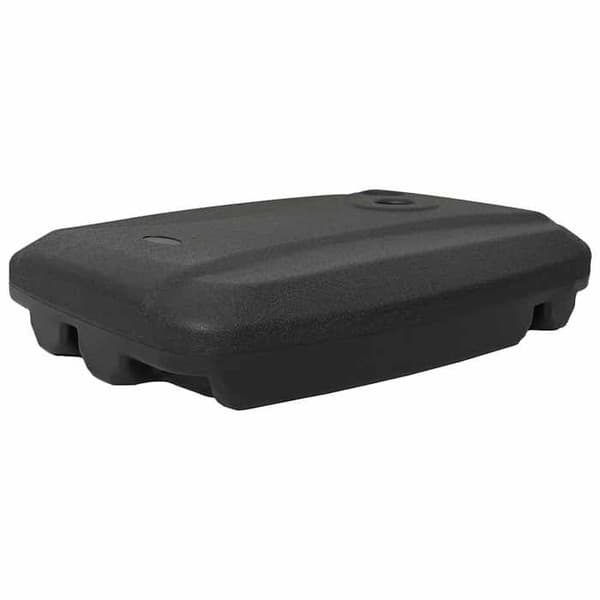 Maison Exclusive - Udendørs parasolholder Sort