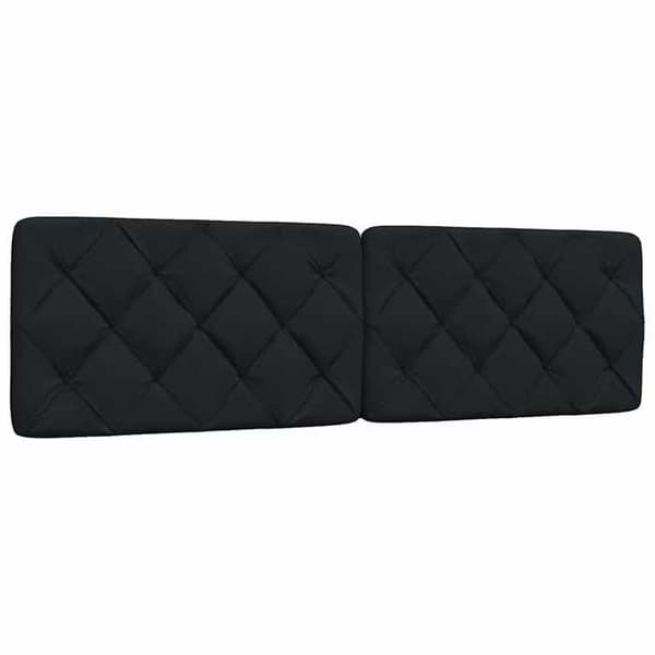 Maison Exclusive - Sort hovedgærdestofpude 180 cm