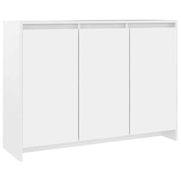 Maison Exclusive - Hvid Buffet 102x33x75 cm Ingeniørtræ