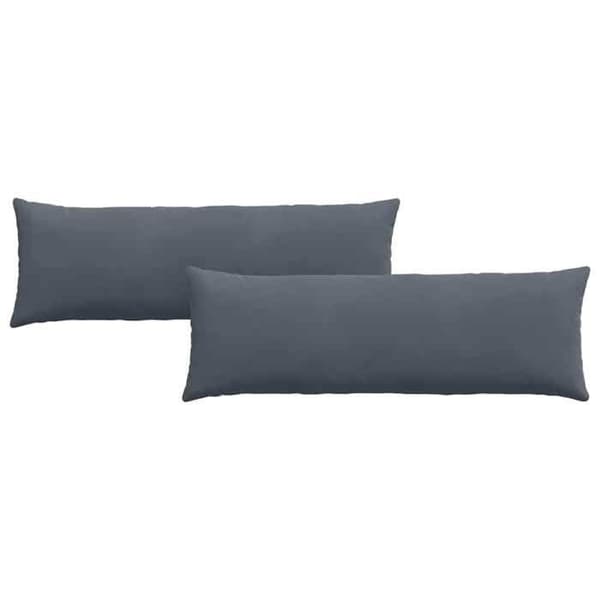 Soffkuddar - EXKLUSIVT HEM - Moderna - Mörkgrå - 120 x 40 cm - Kordflor Mörkgrå