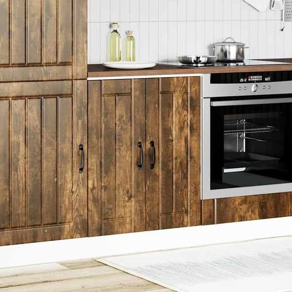 Maison Exclusive - Lucca vaskeskab i røget eg, ingeniørtræ