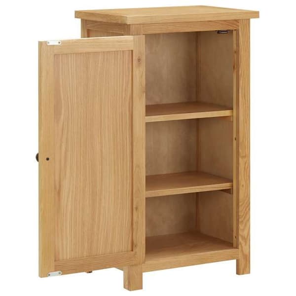 Maison Exclusive - Skab 45x32x85 cm Massivt egetræ