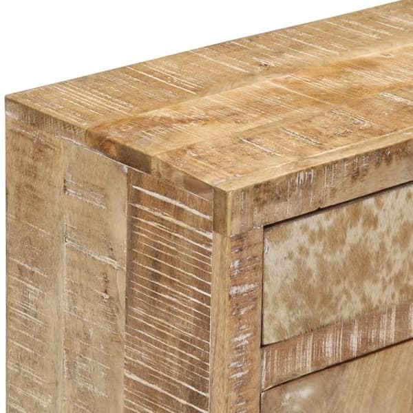 Buffet - Maison Exclusive - Massiv mangotræ - 60 x 30 x 75 cm - 1 skuffe, 2 døre