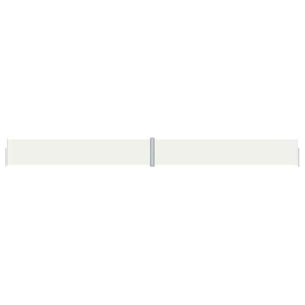 Maison Exclusive - Retractable side awning Creme 117x1200 cm Grädde