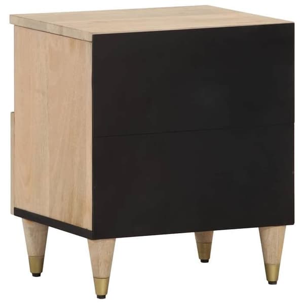 Maison Exclusive - Natborde 2 stk 40x33x46 cm Solid mango træ