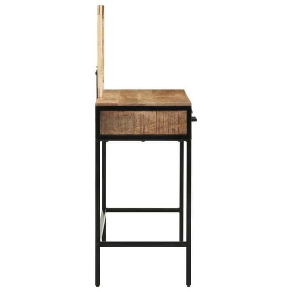 Maison Exclusive - Meikkipöytä laatikolla Ruskea 100 x 40 x 120 cm