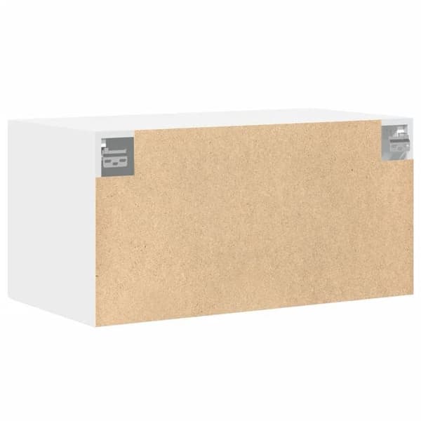 Maison Exclusive - Väggskåp vit 80x42,5x40 cm ingenjörsträ