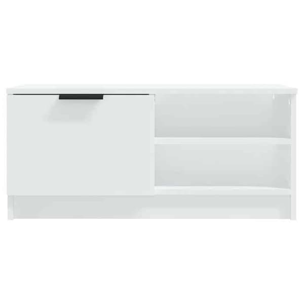 Maison Exclusive - TV-möbel Vit 80x35x36,5 cm Ingenjörsträ