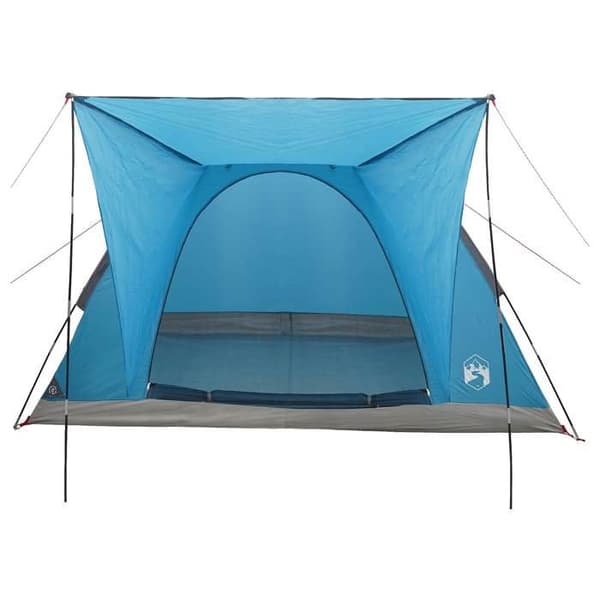 Maison Exclusive - Campingtelt til 4 personer Blå Polyester og Stål