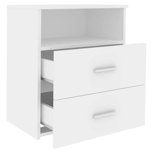 Maison Exclusive - Sängbord 2 st Vit 50x32x60 cm Vit
