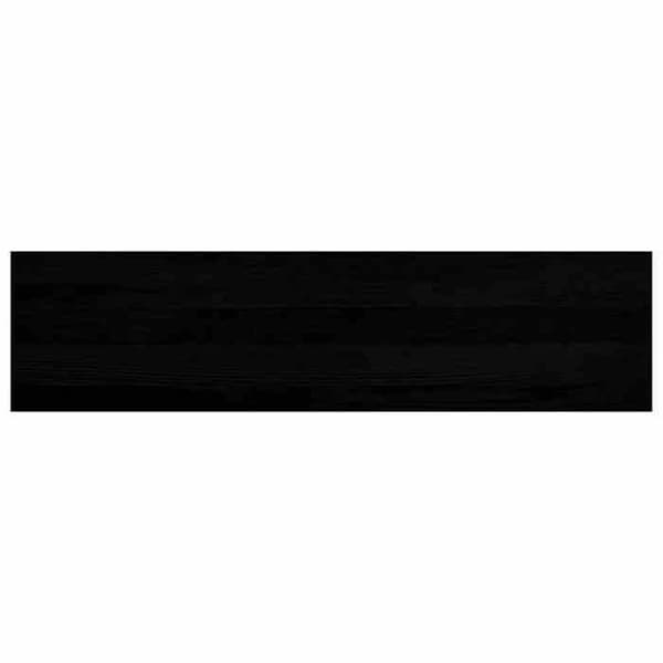 Trappe - EKSKLUSIV HUS - 4 dele - Massiv eg - 100x25x2 cm - Brun-sort brun-svart