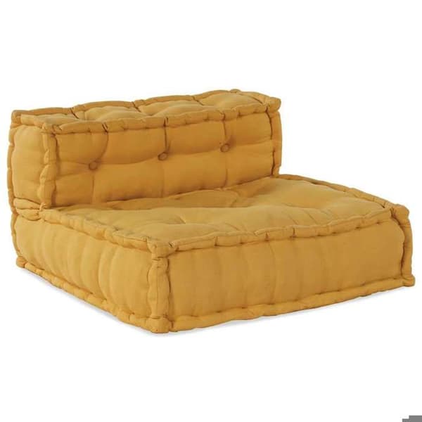 Maison Exclusive - Gul modulsoffa 70x70x54 tyg