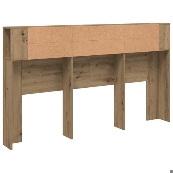 Maison Exclusive - Håndlavet egetræ senghovedgærde 180x18,5x102,5 cm