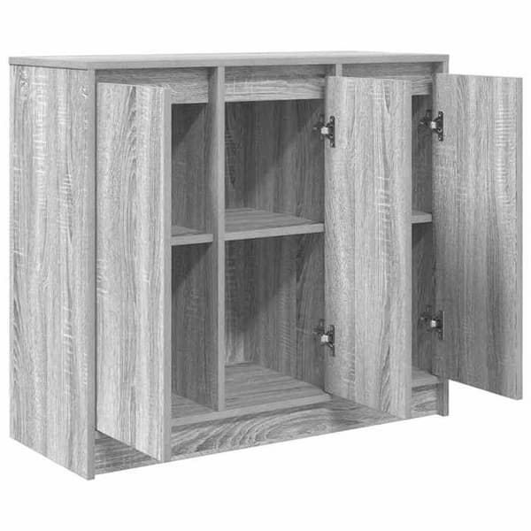 Maison Exclusive - Buffé Sonoma Grå 85x34x76 cm Ingenjörsträ