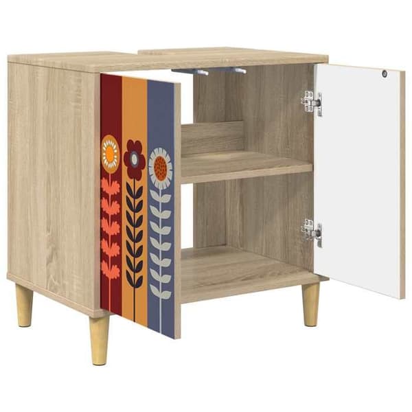 Maison Exclusive - Badrumsskåp ESSEN Sonoma 60 x 40 x 60 cm