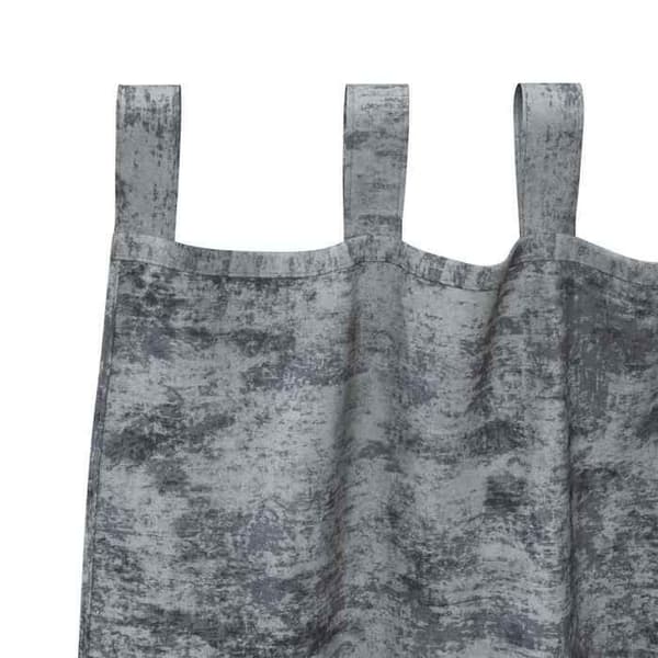 Maison Exclusive - Samettiverhot 2 kpl Harmaa Hopea 175 x 140 cm Sametti