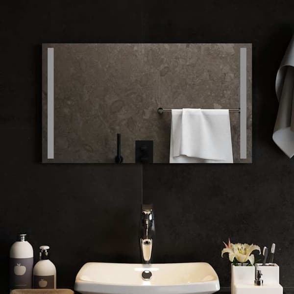 Maison Exclusive - LED-badrumsspegel 70x40 cm