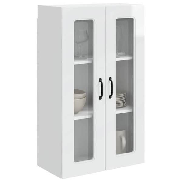 Maison Exclusive - Kalmar Hvid glans opvaskemaskine panel Strålande vit