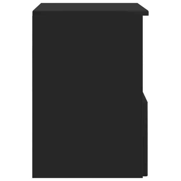 Maison Exclusive - Badeværelsesskab Sort 30 x 35 x 50 cm Ingeniørtræ
