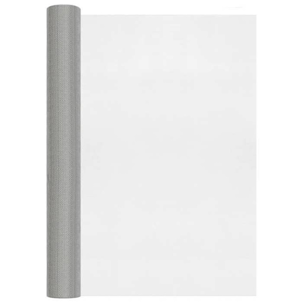 Rustfrit stålnet - Eksklusivt hus - 60 x 500 cm - mesh Ø 0,24 mm - 410 g/m² Silver