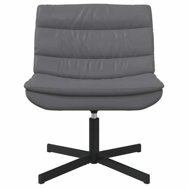 Maison Exclusive - Snurrstol Grå 63 x 75 x 76 cm Syntetläder Grå