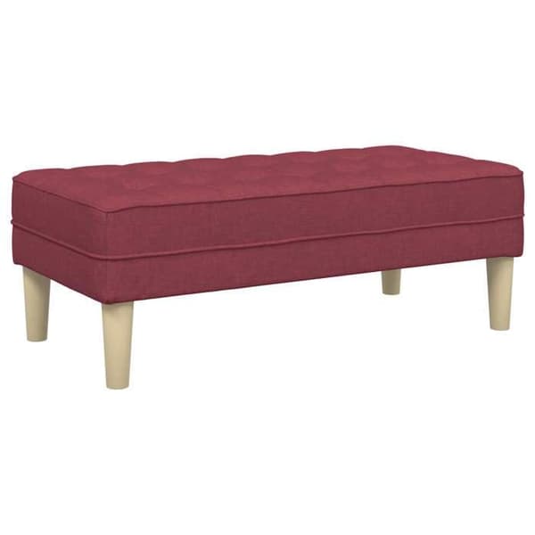 Maison Exclusive - 2 kpl sohvasetti Bordeaux polyesteri