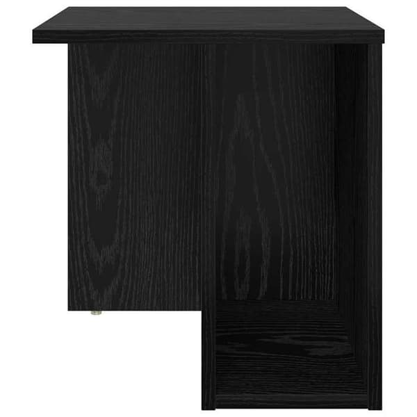 Maison Exclusive - Sidebord Sort eg 37 x 32 x 40 cm Ingeniørtræ