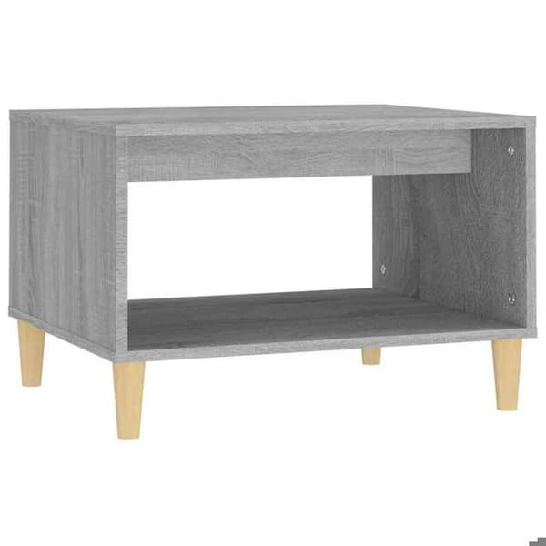 Maison Exclusive - Soffbord Sonoma grå 60x50x40 cm Ingenjörsträ