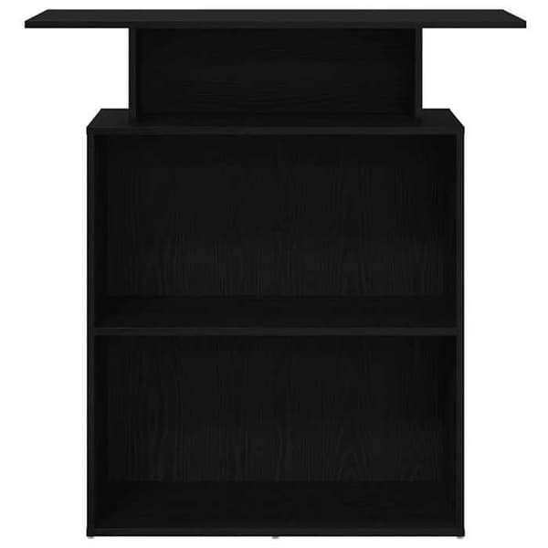 Maison Exclusive - Svart receptionsbord 100x40x104 cm Ingenjörsträ