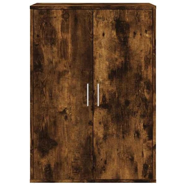 Maison Exclusive - Buffé ek rökig 60x31x84 cm ingenjörsträ
