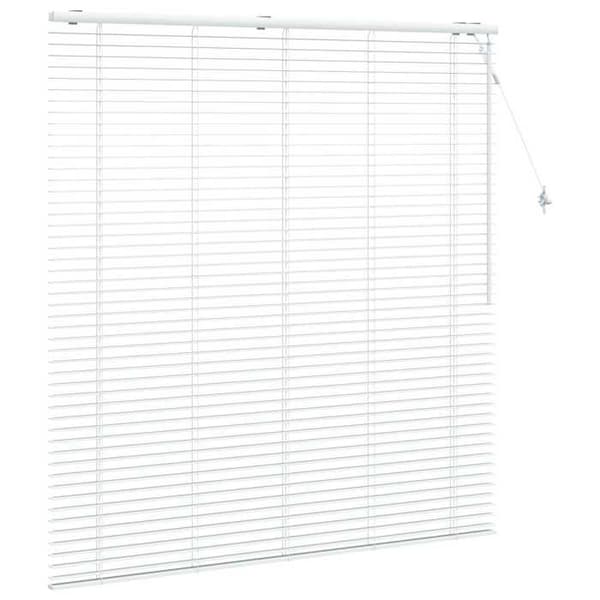 Maison Exclusive - Venedig Rullgardin Vit 155 x 160 cm 35 mm Vit
