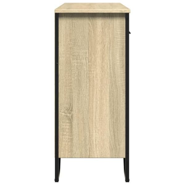 Maison Exclusive - Buffé ek sonoma 97x32,5x74,5 cm ingenjörsträ