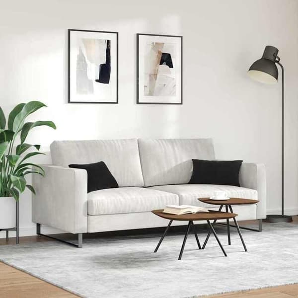 Maison Exclusive - Soffkuddar 2 st Svart 50 x 30 cm Svart