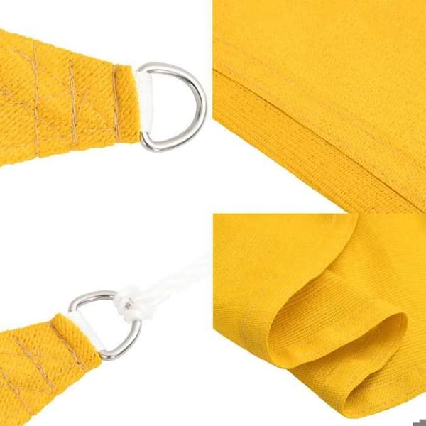 Maison Exclusive - Skuggduk 160 g/m² rektangulär gul 3,5x5 m PEHD