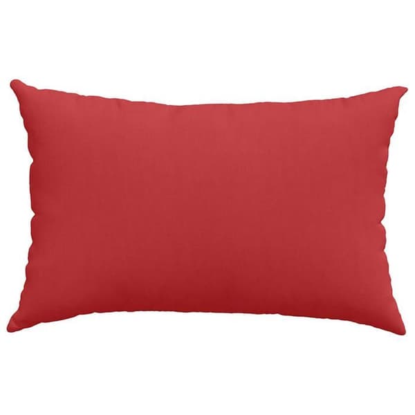 Soffkuddar - EXKLUSIVT HEM - 60 x 40 cm - Röd - Dragkedjefodral - Polyesterfyllning Röd