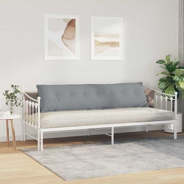 Maison Exclusive - Ljusgrå ryggkudde 200 x 19 x 50 cm tyg