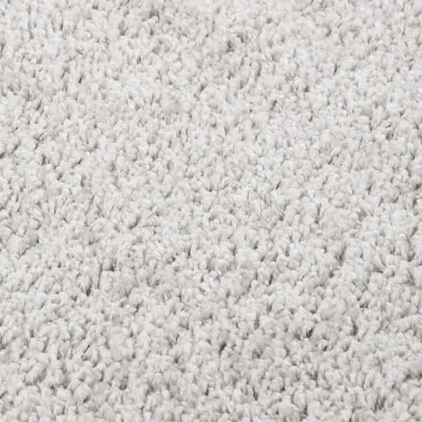 Tæppe - MAISON EXCLUSIVE - Shaggy - Lys grå - 200 x 290 cm - 20 mm hår Ljusgrått