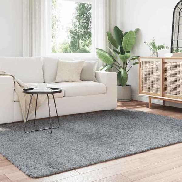 Maison Exclusive - NAVARRA vaaleanharmaa pitkäkarvainen matto 160x230 cm