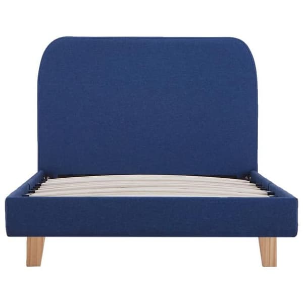 Sengestel - Eksklusiv Hus - 90x200 cm - Blå - Enkel og elegant design blå