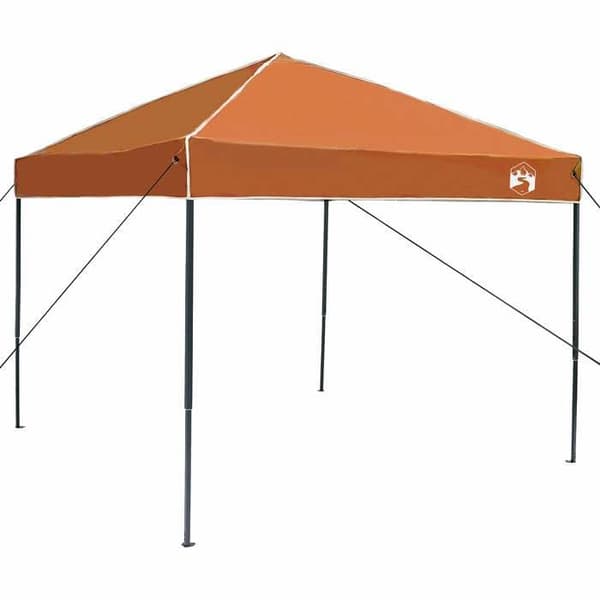 Maison Exclusive - 2 kpl 6 hengen harmaa ja oranssi telttasarja
